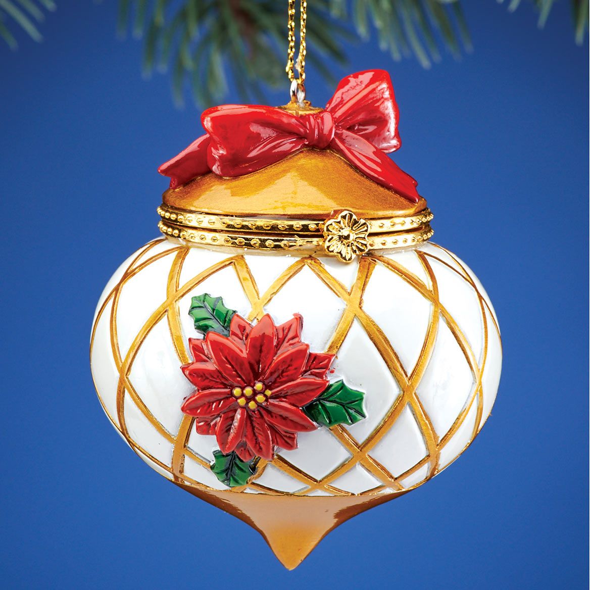 Ornament Festive Trinket Box + '-' + 380564