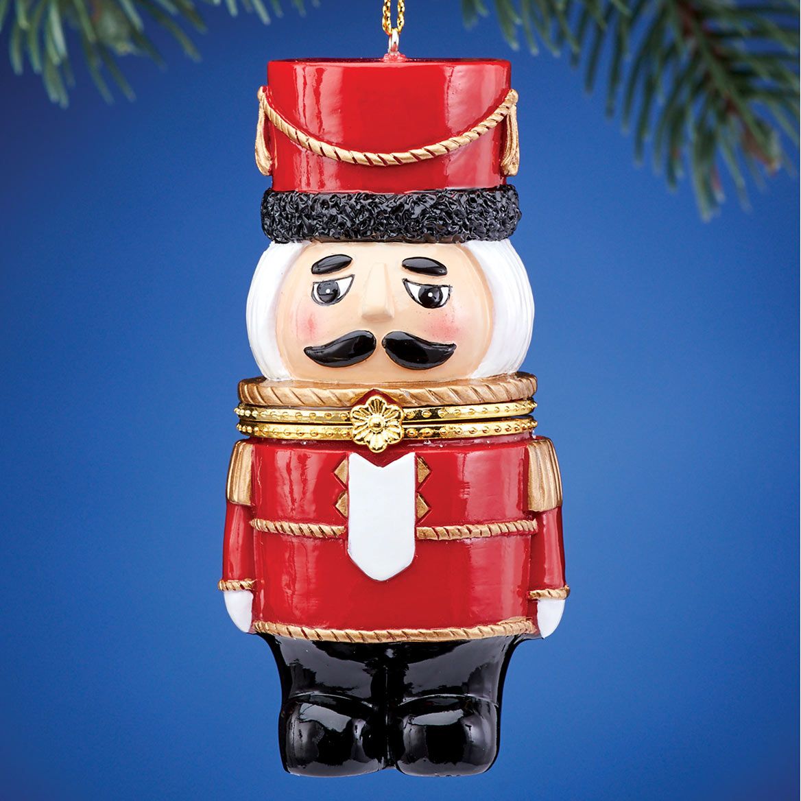 Nutcracker Festive Trinket Box + '-' + 380565