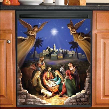 Nativity Dishwasher Magnet-380568
