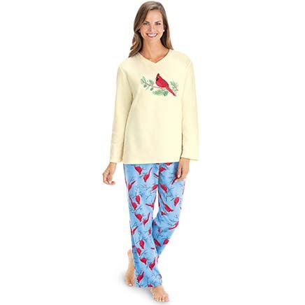 Cardinal Fleece PJ Set-380572