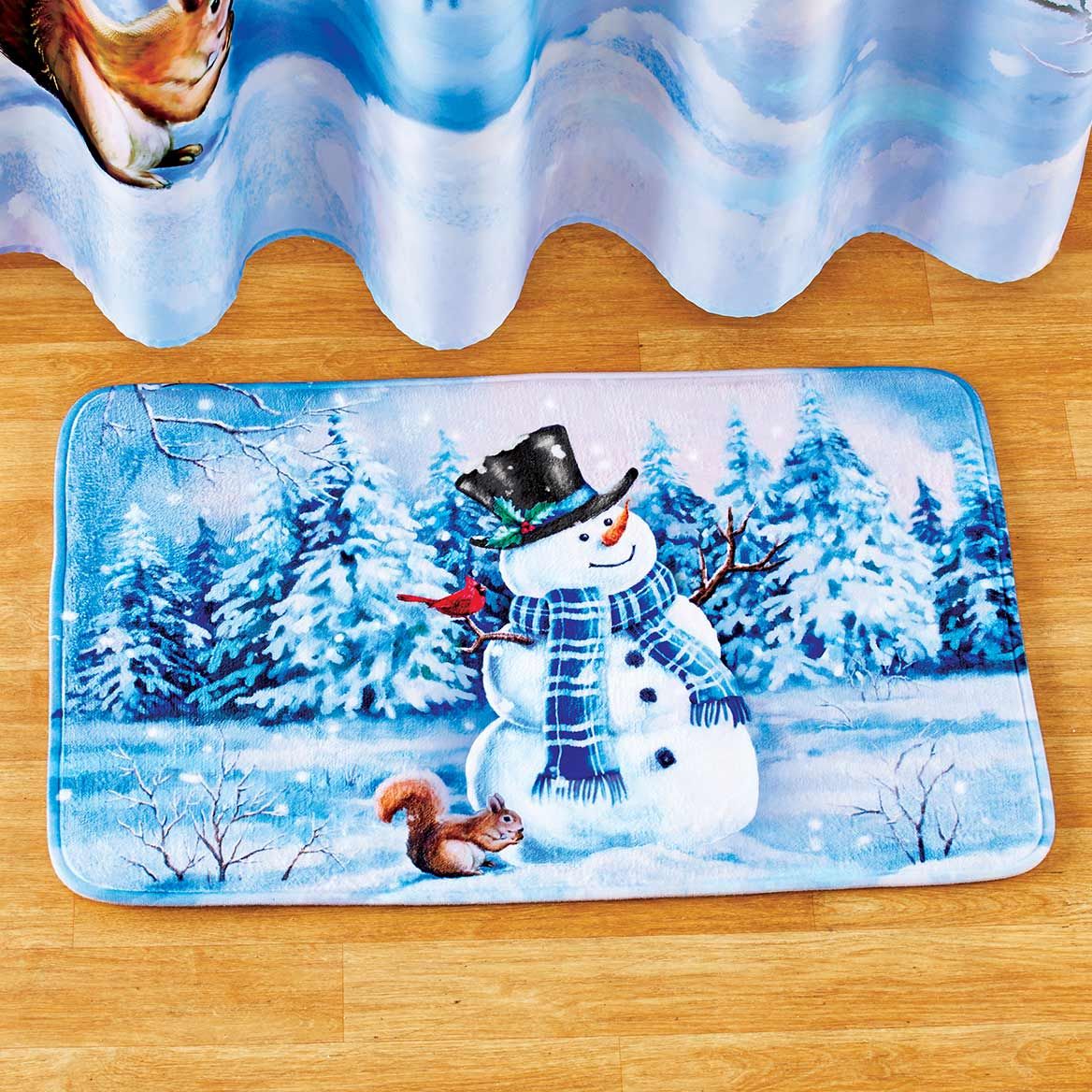 Snowman Bath Mat + '-' + 380579