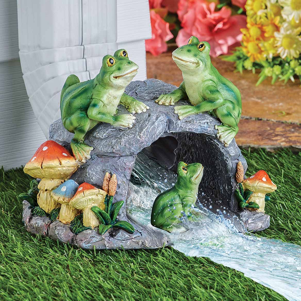 Frog Family Downspout + '-' + 380590