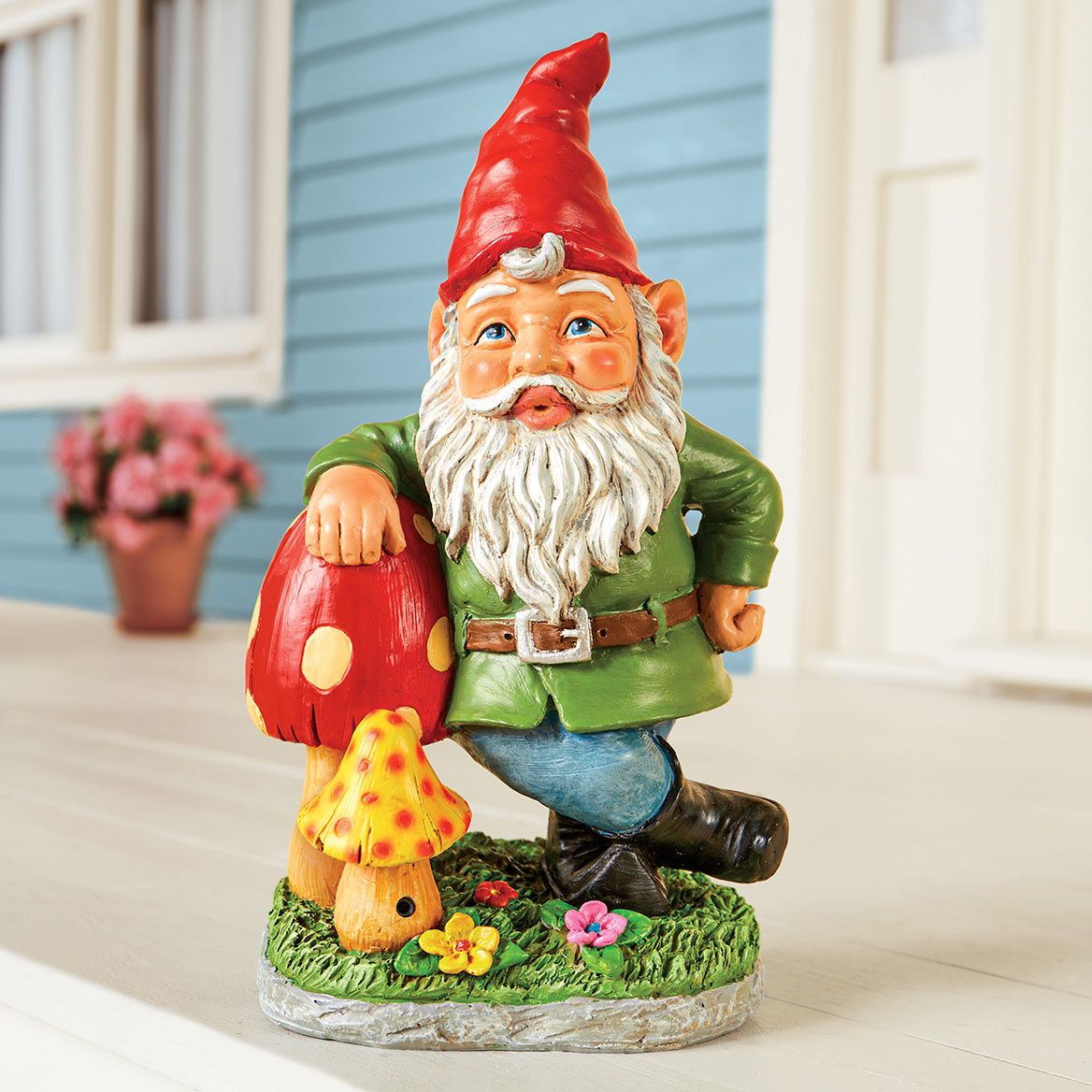 Motion-Activated Whistling Gnome + '-' + 380595