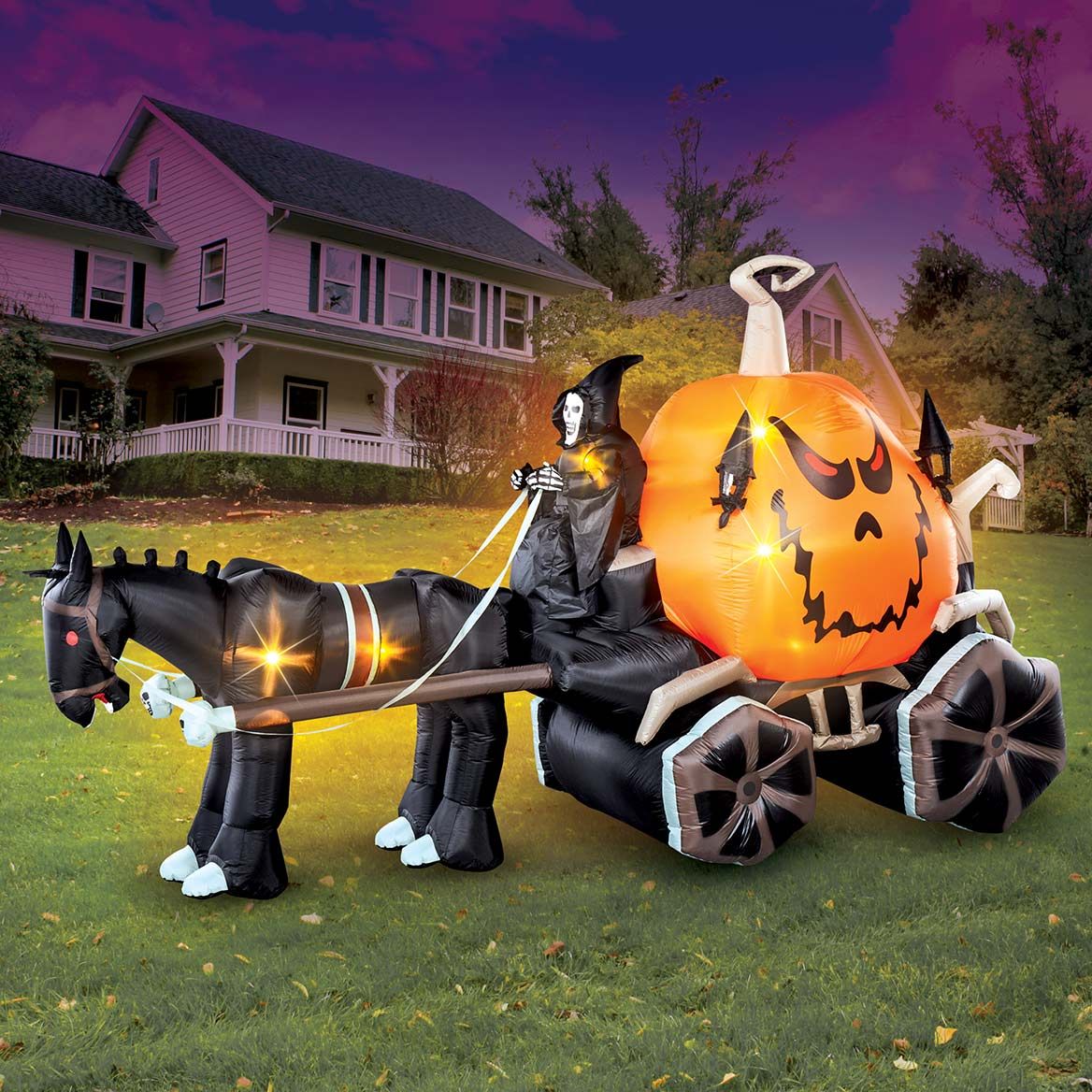 Halloween Carriage Inflatable + '-' + 380599