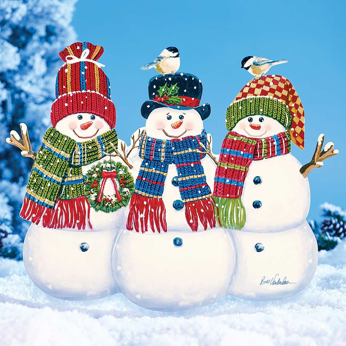 Snowmen Trio Stake + '-' + 380612