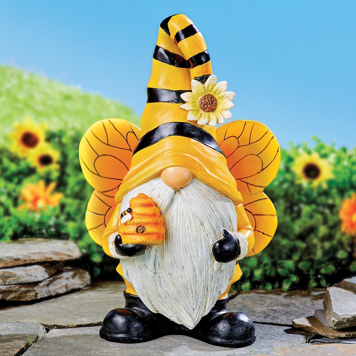 Bumblebee Gnome Statue + '-' + 380615