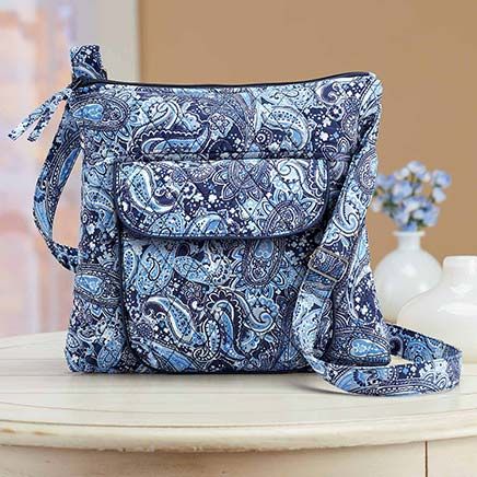Quilted Multi-Pocket Handbag-380618