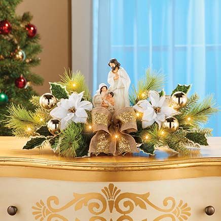 Lighted Nativity Centerpiece-380620