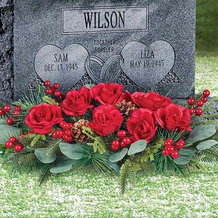 Memorial Red Rose Arrangement-380643