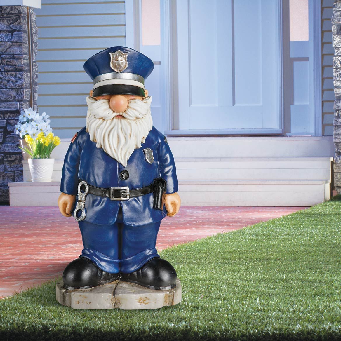 Policeman Gnome Statue + '-' + 380668