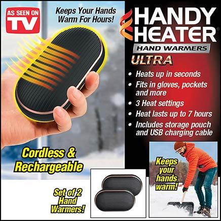 Handy Heater® Ultra Hand Warmers, Set of 2-380679