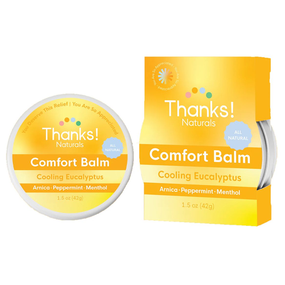 Thanks! Naturals Pain Balm Cooling Eucalyptus