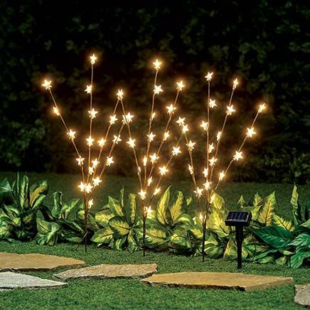 View product details for Solar Star Stakes, Set of 3