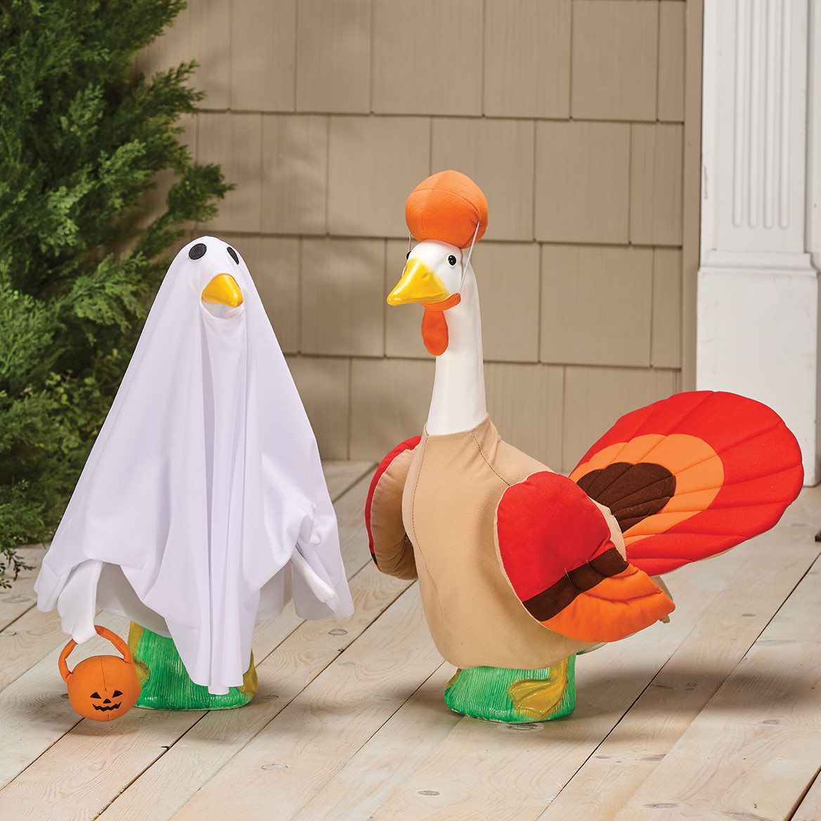 Gaggleville® Large Ghost and Turkey Outfits Bundle + '-' + 380866