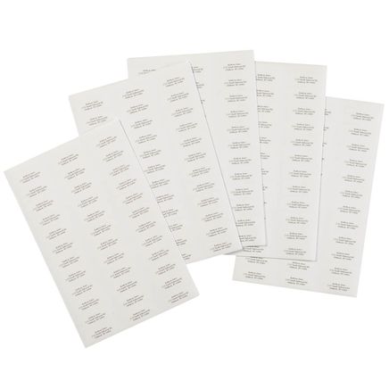Personalized Script Address Labels, Set of 200-320114