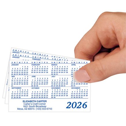 Personalized Tear Proof Calendars, Set of 48-326099