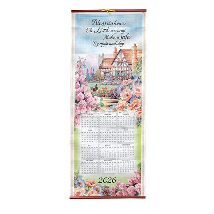 Bless This House Scroll Calendar-334604