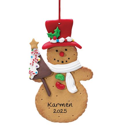 Personalized Snowman Cookie Ornament-339034