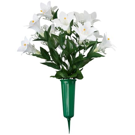 Easter Lily Memorial Bouquet by OakRidge™-345023