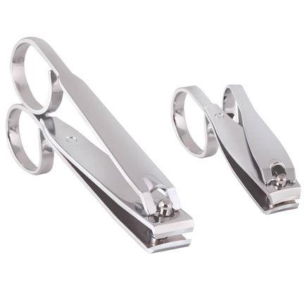 EZ Grip Nail Clippers, Set of 2-347813