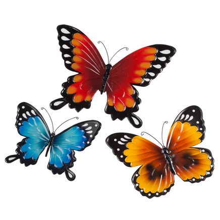 Metal Butterflies by Fox River™ Creations, Set of 3-348813