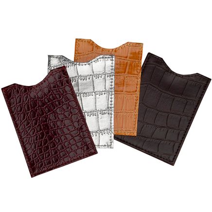 Neutral RFID Sleeves, Set of 4-350847