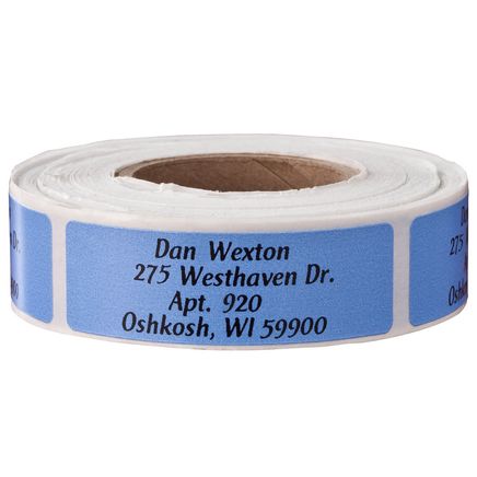 Personalized Classic Colors Script Address Labels, Set of 200-357458