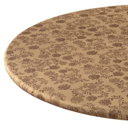 The Kathleen Vinyl Elasticized Table Cover By Home-Style Kitchen™-358486
