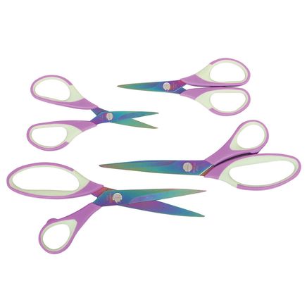 Titanium Purple Scissors Set of 4-362575