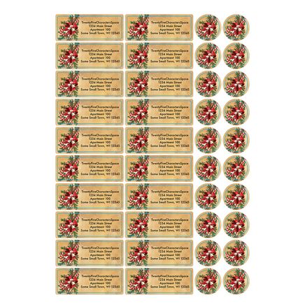 Personalized Legend of the Candy Cane Address Labels & Seals, Set of 20-364734