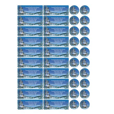 Personalized Remembering You Address Labels & Seal 20-364757