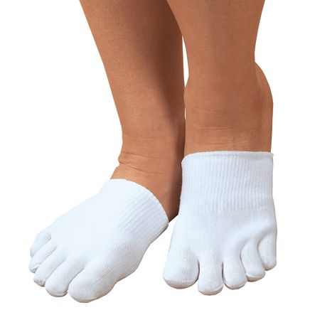 Silver Steps™ Closed Toe Gel Socks-365441
