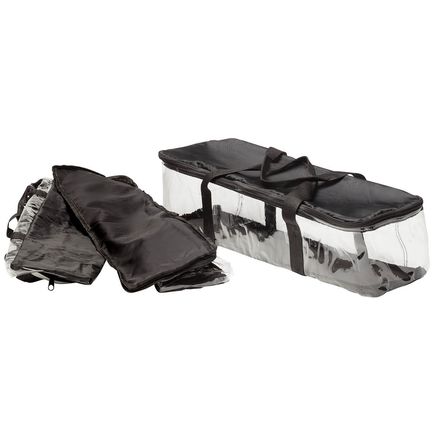 CD Storage Case with 2 Dividers, 3-Pack-366394