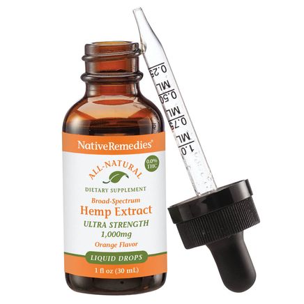 Native Remedies® Ultra-Strength Hemp Extract 1000 mg-369291
