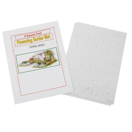 Songbird Flower Roll Out Seed Mat-369823