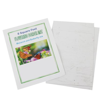 Monarch Butterfly Flower Roll Out Seed Mat-369824