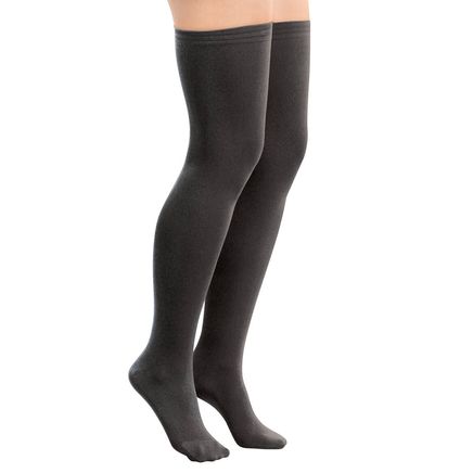 Non-Run Compression Thigh Highs-370117