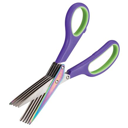 Titanium Rainbow Shredding Scissors-370714