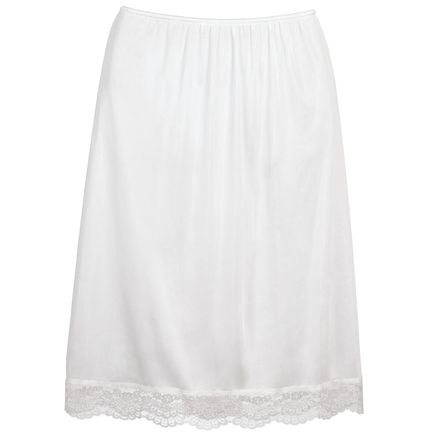 Lace Trimmed Half Slip by Easy Comforts Style™-371371
