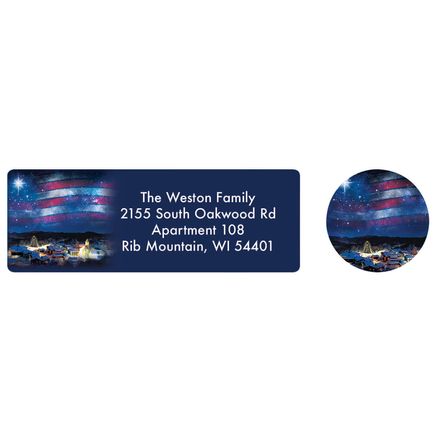 Blessings Across America Address labels and Seals-371879