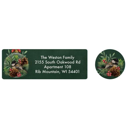 Christmas Delight Address labels and seals-371882