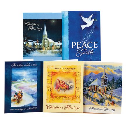 Christmas Variety Pack Cards, Set of 20 Religious-372239