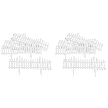 Flexible Fence Edging, Set of 8-372320