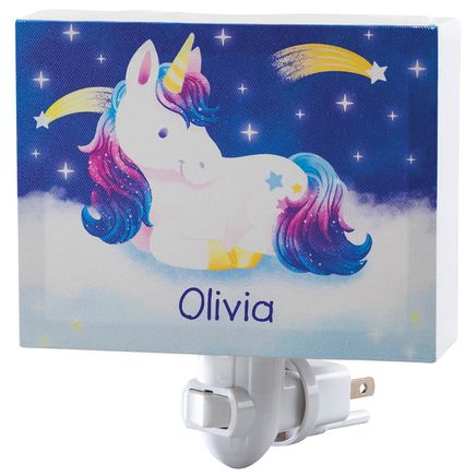 View product details for Personalized Children's Nighttime Unicorn Night Light