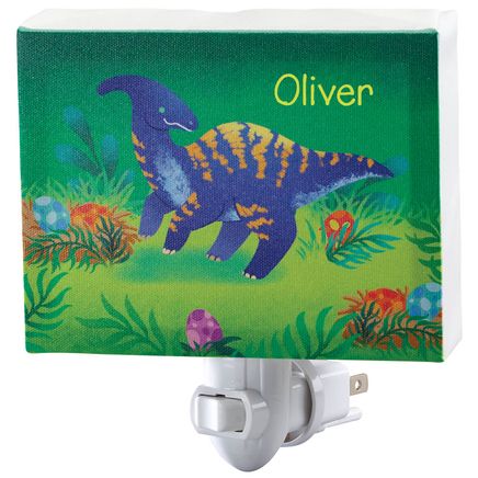 View product details for Personalized Children's Dinosaur Night Light