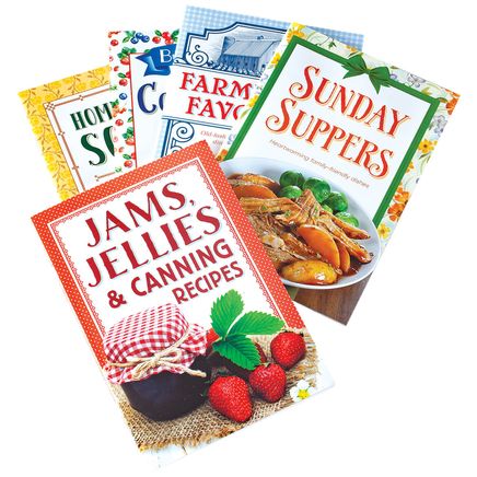 View product details for Farmhouse Paperback Cookbooks, Set of 5
