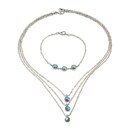 Swarovski® Crystal Jewelry Ensemble-373473