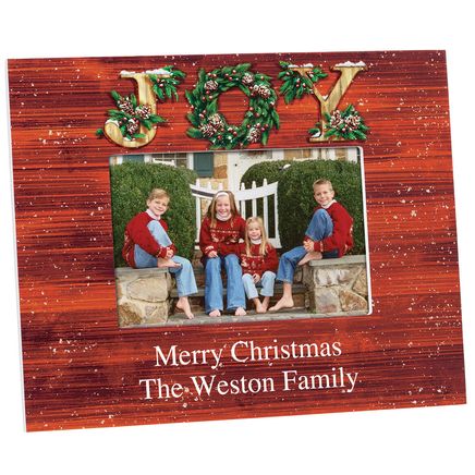 View product details for Personalized Christmas Joy Frame