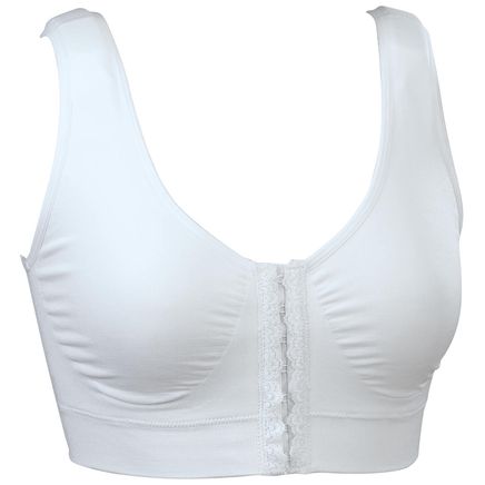 Adjustable Seamless Front Hook Comfort Bra-374159