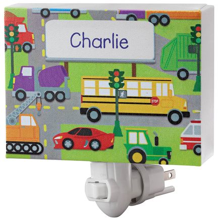 View product details for Personalized Vehicles Children's Night Light